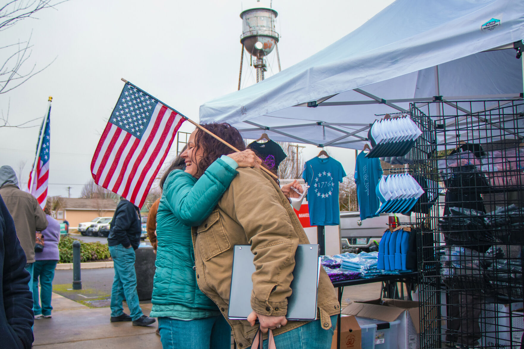 Open Yelm Now Rally